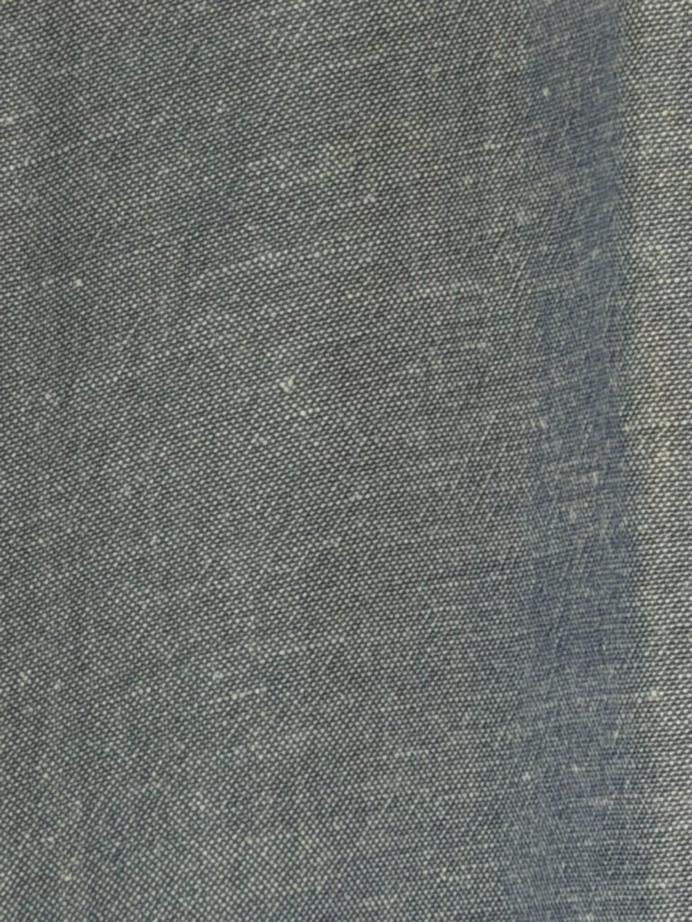 Chambray ShortâSleeve ButtonâUp â Size Large (12/14) - Picture 13 of 16